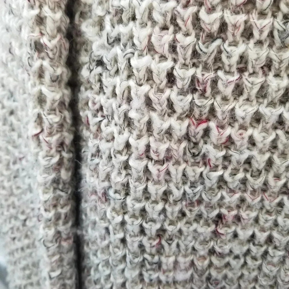 FREE  People Chunky Knit Turtle Neck Sweater M - Picture 7 of 11